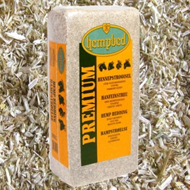 Hempbed Natural Hampestrøelse 15 kg